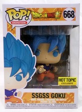 Funko Pop! Dragon Ball Super 668 SSGSS Goku Hot Topic Exclusive Vinyl Figure
