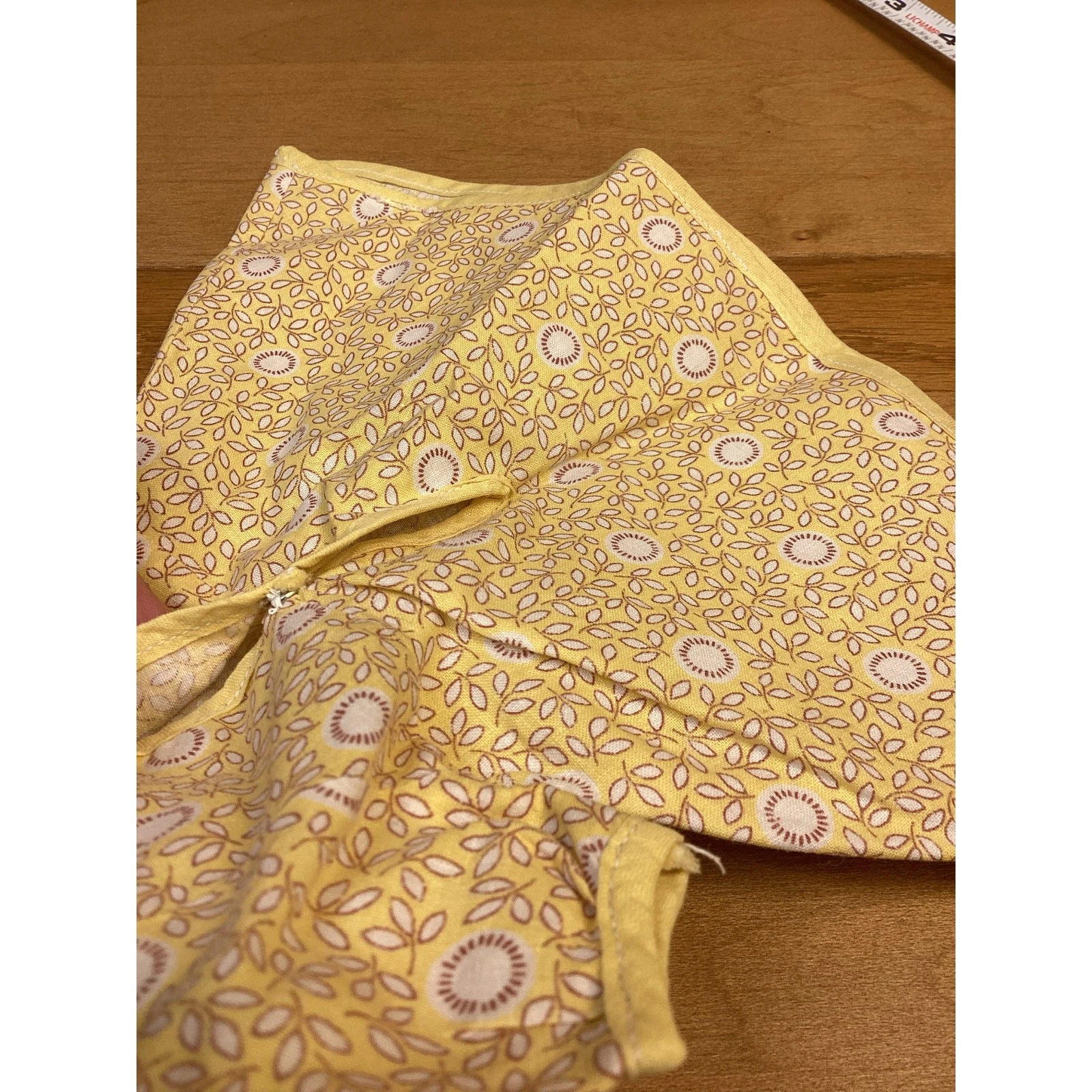 VETEMENTS Vestito Bambola Ideale Personaggio Americano Vogue Effanbee Toni Shirley Sue Giallo