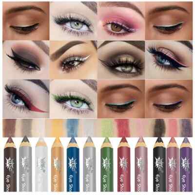  GLAZZI Pearlescent Eyeshadow Pencil Stick  #08 RED