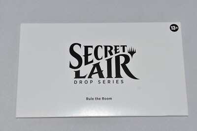 Magic the Gathering (MTG) Secret Lair: Drop Series - Rule the Room Sealed! NON