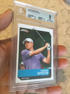 Jordan Spieth 2015 SI for Kids SIFK #430 BGS 9 (992)