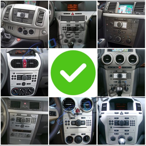 For Vauxhall Astra H Corsa Vectra Android 13 Car Stereo Radio GPS Apple Carplay - Picture 2 of 21