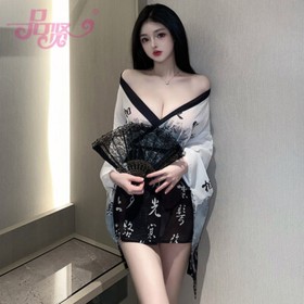 Sexy Lady Lingerie Japanese Kimono Cosplay Nightdress Adult Women Babydoll