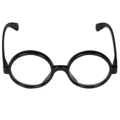 HENBRANDT Harry Potter Style Round Clear Glasses Children Adult World Book Day Fancy Dress