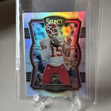 2017 Patrick Mahomes RC Silver Prizm Panini Select Premier Level Rookie RC #103