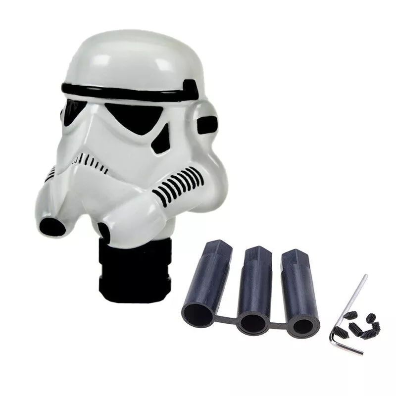 Star Wars Stormtrooper Clone Trooper Car Manual Resin Shift Gear Shifter  Knob