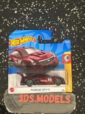 GM CADILLAC 16 ATS V R RED Hot Wheels 1:64 **COMBINE POSTAGE**