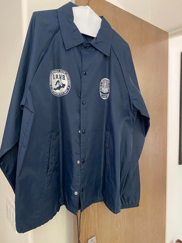 Auto Theft Bureau Police Jacket Costume Production New L Halloween Prop - Picture 2 of 5