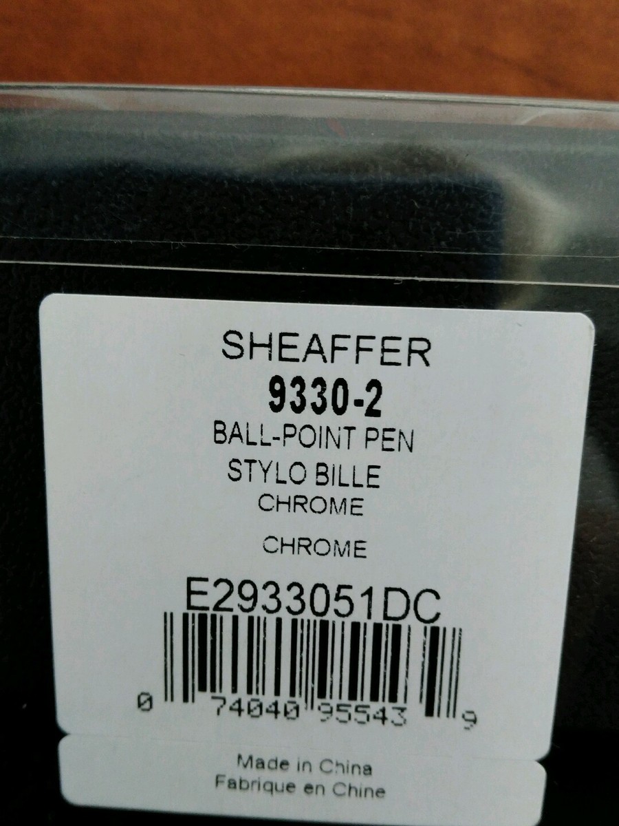 Sheaffer 500 CHROME Ballpoint Pen 100% Authentic | eBay
