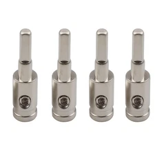4x 8 Gauge AWG Car AMP Power Ground Wire Pin Terminal Input Reducer Connector