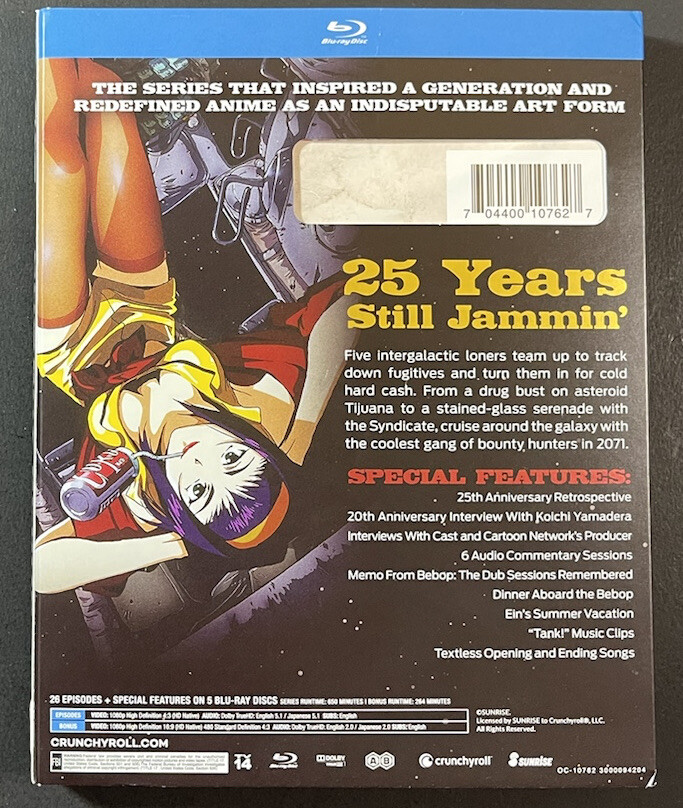 Cowboy Bebop The Complete Series [ 25th Anniversary ] (Blu-ray