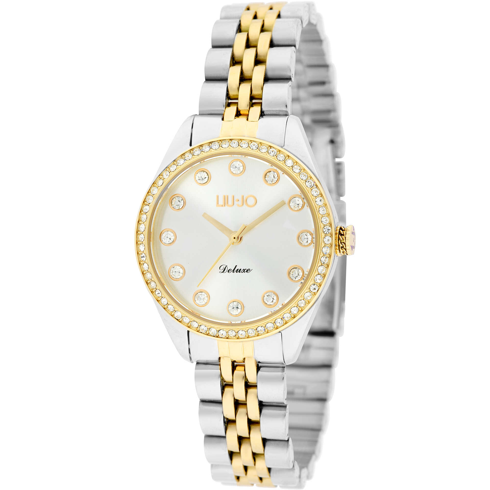 Womens Wristwatch LIU JO LUXURY DELUXE TLJ2259 Stainless Steel Golden