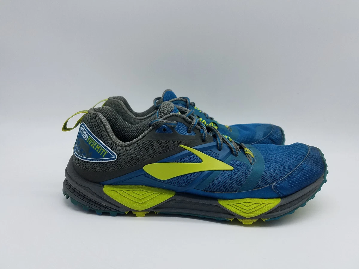 Brooks Cascadia 12 Nat l Parks Yosemite Men s Size 9 Running Shoes Blue Rare
