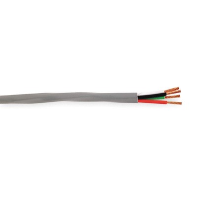 CAROL C2405A Data Cable,2 Wire,Gray,100ft 20KZ82