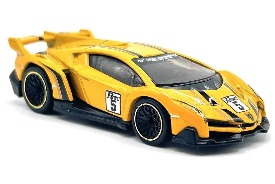 HOT WHEELS LAMBORGHINI VENENO GRAN TURISMO ENTRETENIMIENTO RETRO PREMIUM SUELTO Foto 3 de 4