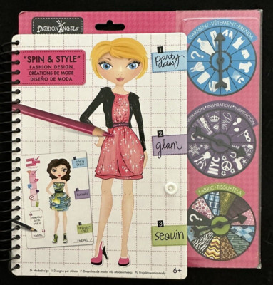 Fashion Angels Spin & Style Fashion Design Craft Kit