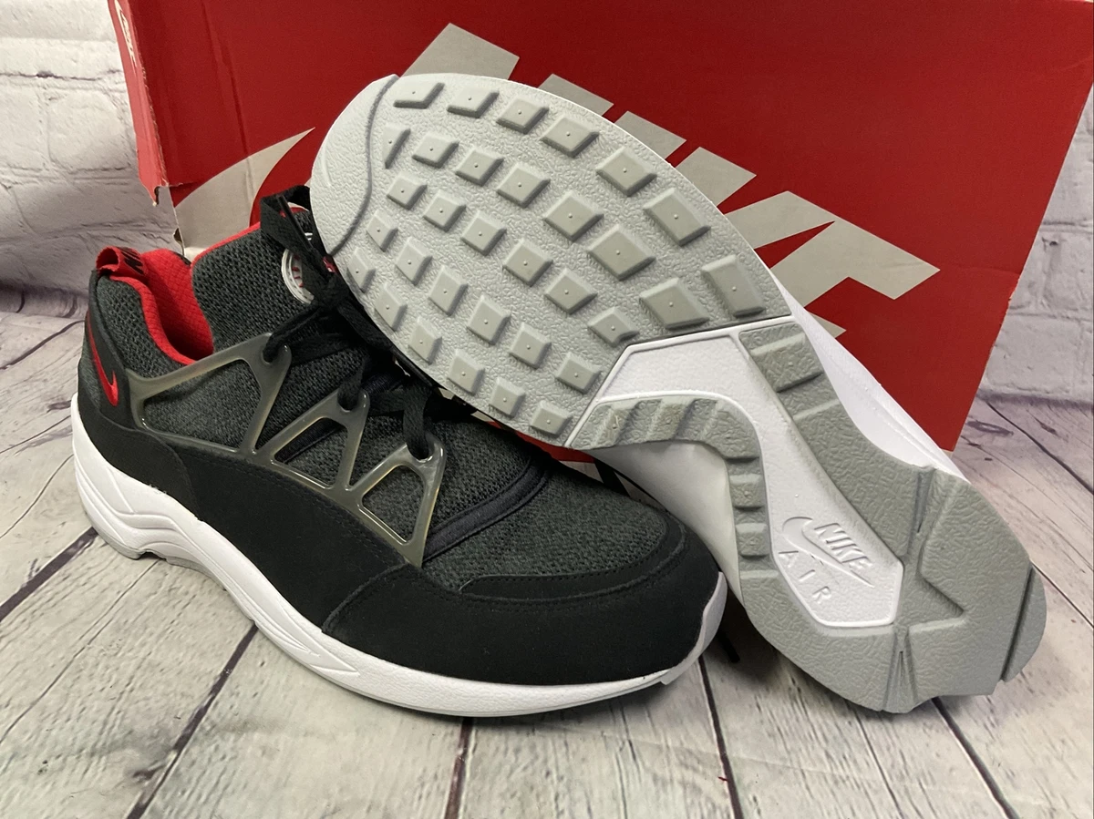Nike Air Huarache Light Running Shoes Size 12 Black Red New With