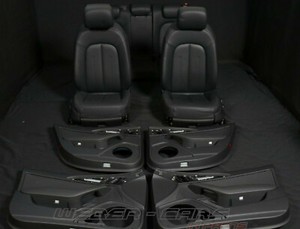 Audi A6 4G Limo Leder Sitze SCHWARZ Lederausstattung elektrisch Memory 24.359km