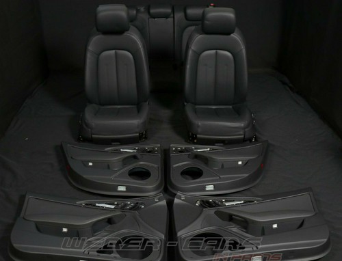 Audi A6 4G Limo Leder Sitze SCHWARZ Lederausstattung elektrisch Memory 24.359km