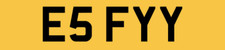 Effie Efie Fiona Number Plate Registration For Sale E5 Fyy Private Reg Efy Efi