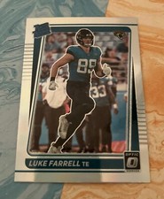 2021 Panini Donruss Optic Rated Rookie Silver Holo Prizm Luke Farrell #287 RC