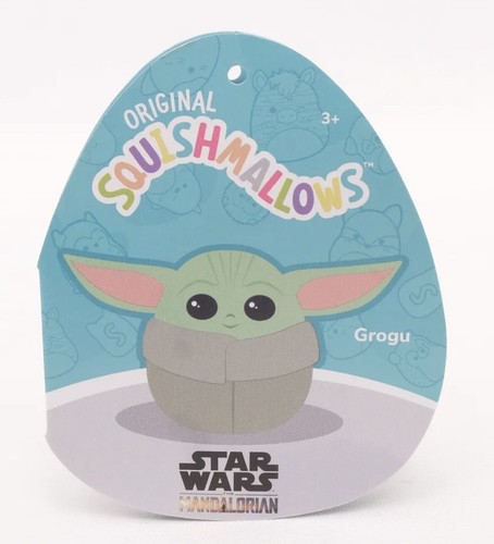 Genuine 5” Baby Yoda/Grogu Squishmallow The Mandalorian Brand New With Tag - 第 3/4 張圖片