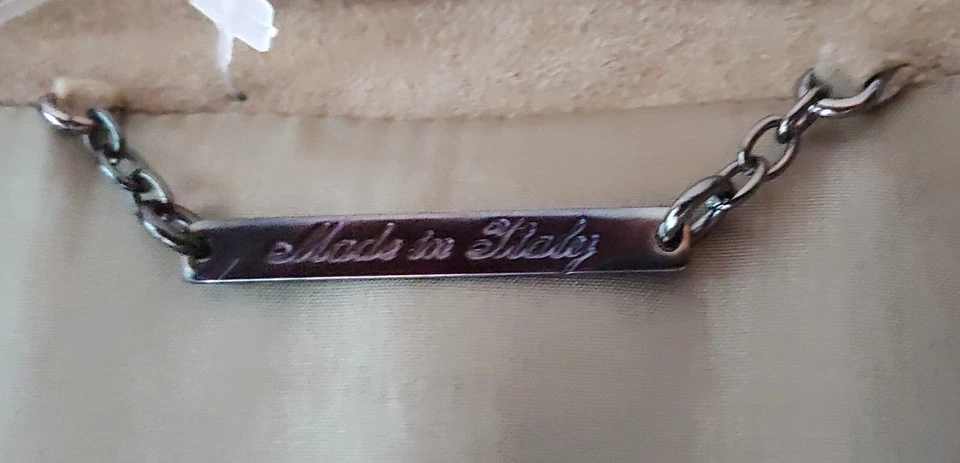 Lamatta Mens Italian Suede Jacket EU Size 52 US M. - Image 4 of 4