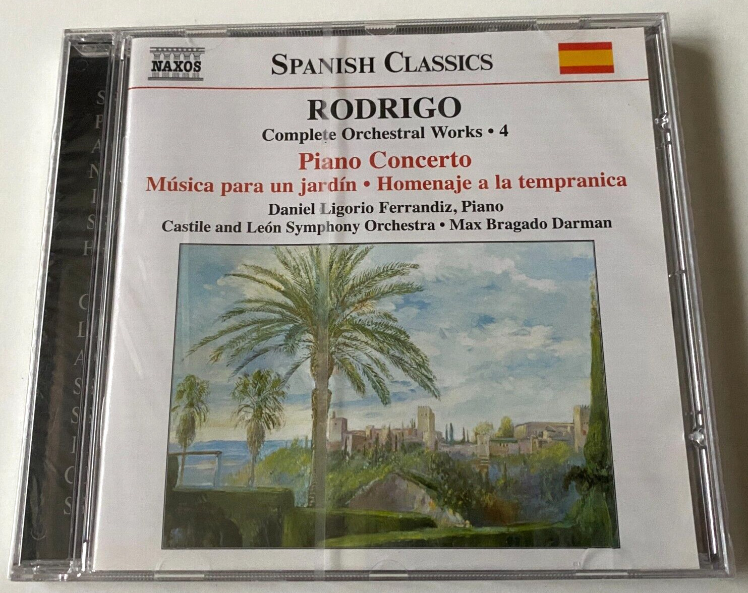 Joaquin Rodrigo Complete Orchestral Works 4 Piano Concerto Sealed CD Album 2002
