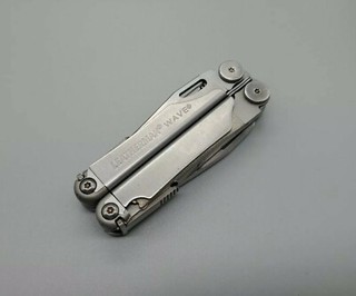 Leatherman WAVE Multi Tool Silver Stainless Pliers File Saw Knife Dated 0714