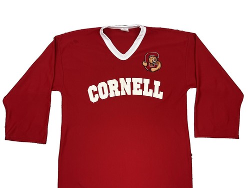 RARE CORNELL UNIVERSITY Big Red Hockey T shirt Youth small, medium