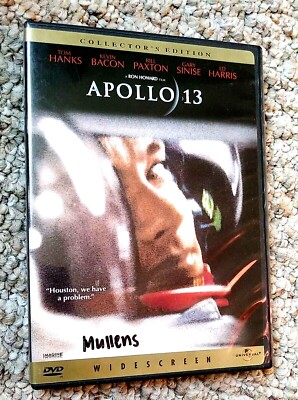 Apollo 13 DVD Collector's Edition Tom Hanks Space Drama Tested