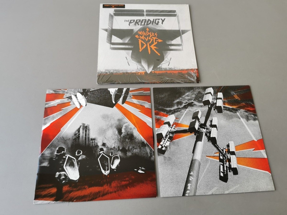 THE PRODIGY original Vinyl 2LP Invaders Must Die (2009 Take me To