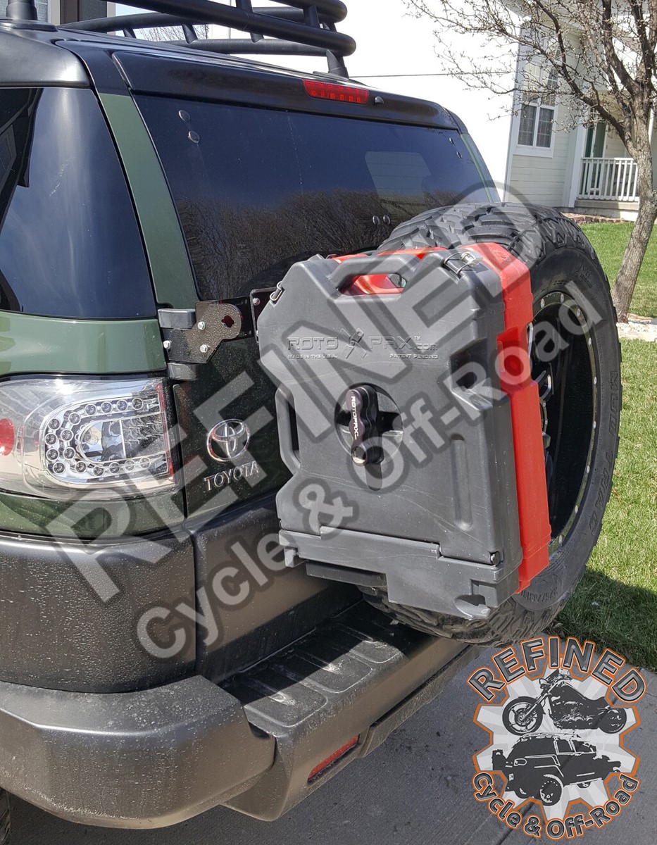 Toyota FJ Cruiser Dual 2 Gallon RotoPax Can Mount (Double Two Gal