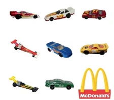1992 HOT WHEELS RACING SERIES MCDONALDS HAPPY MEAL TOYS - U - PICK