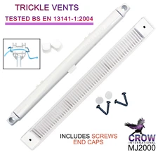 Trickle Slot Vents Premium Window  Air Ventilation Grille Double Glazing uPVC
