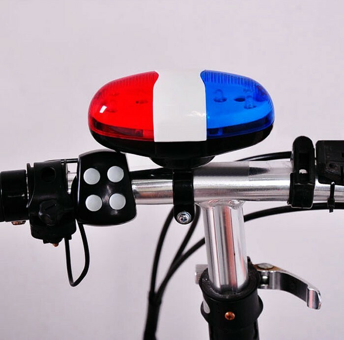 cycle horn with light