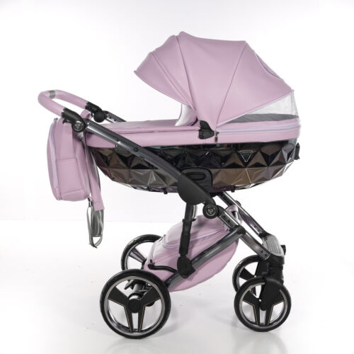JUNAMA HANDCRAFT V2 PRAM 2in1 3in1 CARRYCOT + PUSHCHAIR + CAR SEAT + ISOFIX - Picture 5 of 126