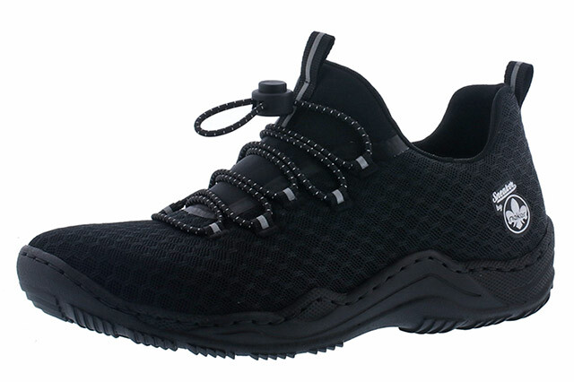 Спортивные кроссовки Rieker Damenschuhe Schnrschuhe Schwarz Freizeit 13990₽