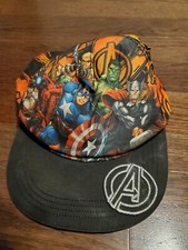 Avengers Youth Thor Iron Man Captain America Falcon Hulk Adjustable Hat Cap