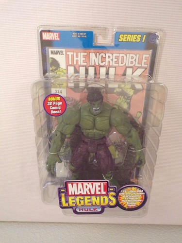 Marvel Legends Hulk Figure New 32 page comic - Picture 2 of 5
