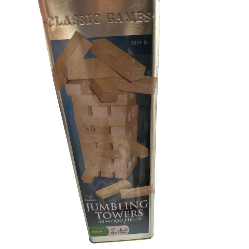 Tumbling Jumbling Towers Wood Block Game Sku Woodgame - Image 4 of 4