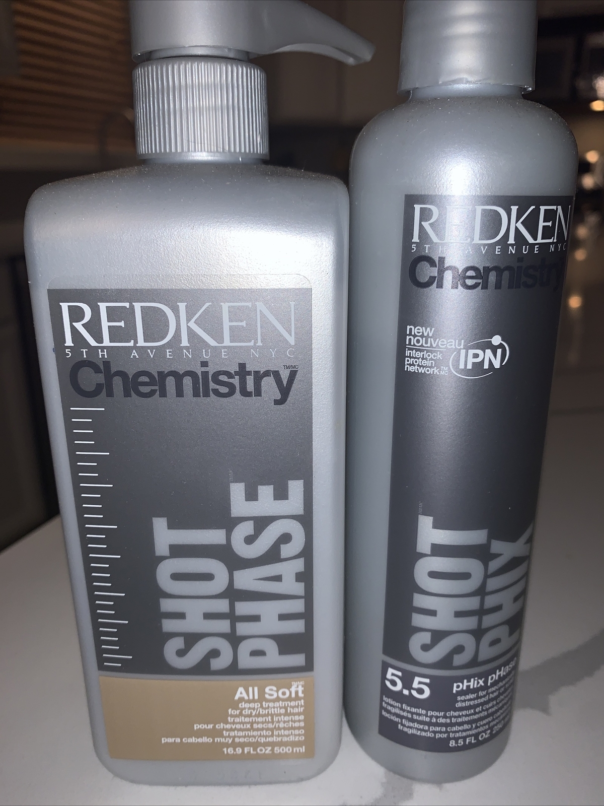 Redken Chemistry Shot Phase All Soft Deep Treatment 5 5 Shot Phix Duo 