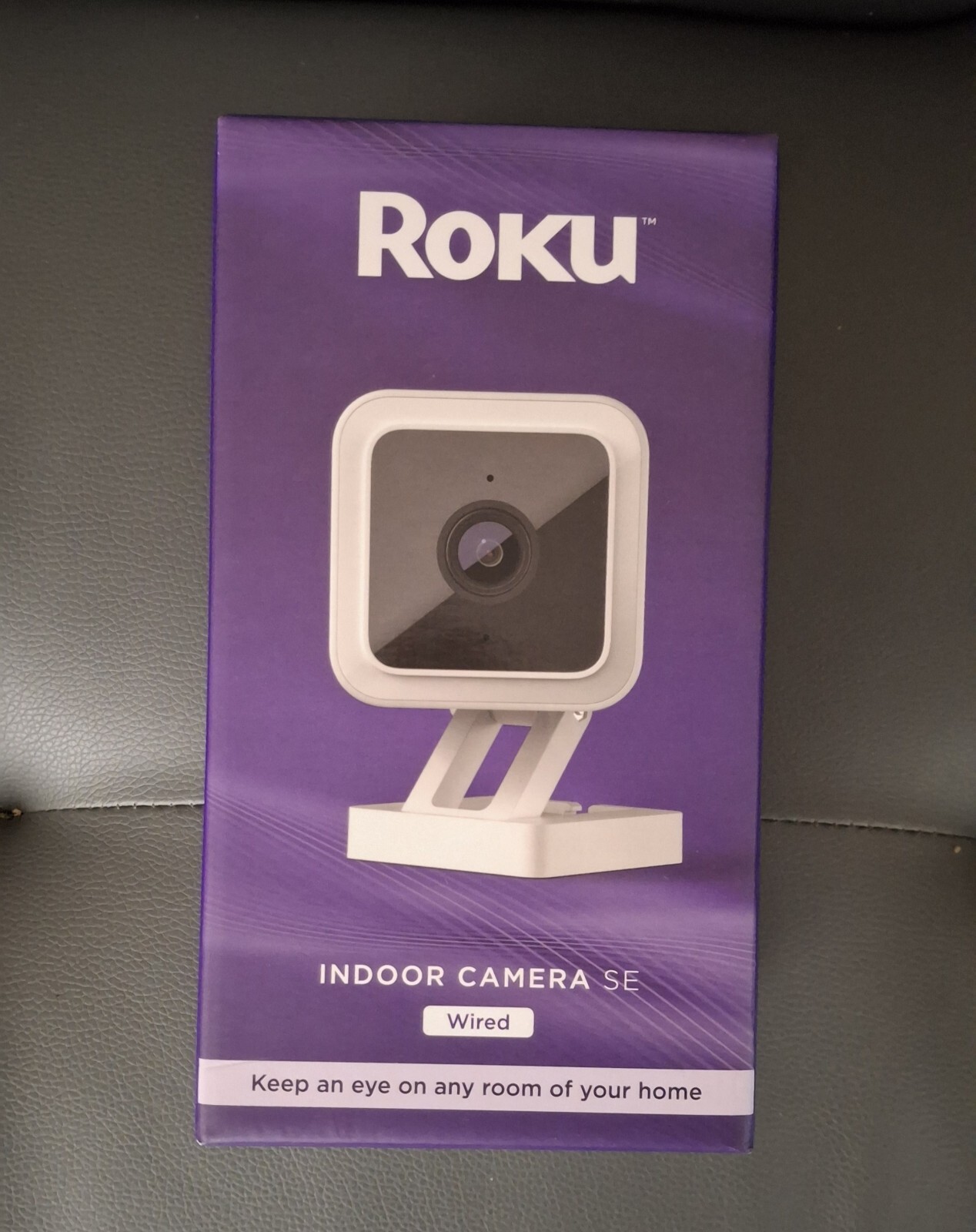 Roku Indoor Camera SE WiFi Connected - Smart Home Wired Security Camera