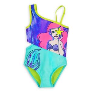Disney Store Princess The Little Mermaid Ariel 1 PC Swimsuit Girl Size 5//6 7//8