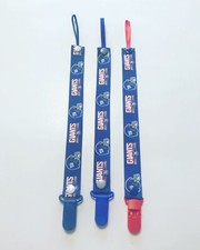 Handmade Pacifier Holder - Sports - Football New York Giants