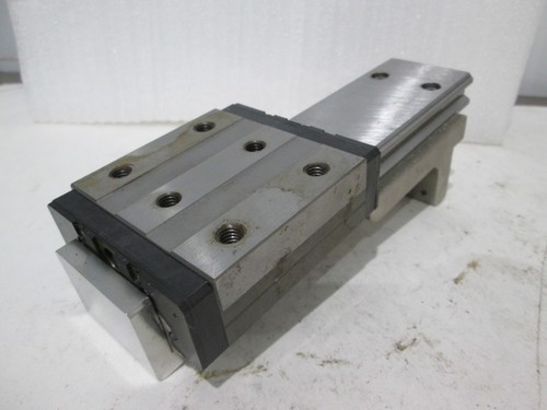 THK, SHW27, Linear Slide Block w/ Guide Rail, Used