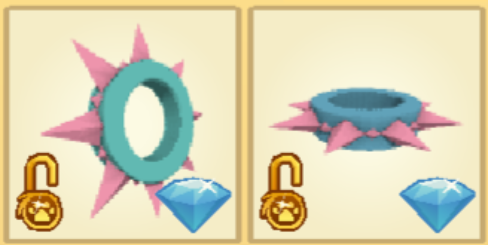 Animal Jam Classic (AJC) | First Gen Spiked Collar/Wristband (READ