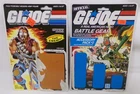 Vintage Monkeywrench V1 1985 GI Joe ARAH Figure & Battle Gear Full Cardback Lot