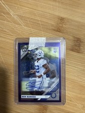 Ben Banogu Red Optic Rookie Card Auto /50. rookie card picture