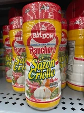 6 Pack Baldom Ranchero Sazon Criollo Seasoning with Pepper 9.2 oz – All-Purpose